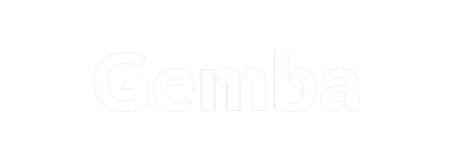 Gemba Logo White - Canada Team Supplier