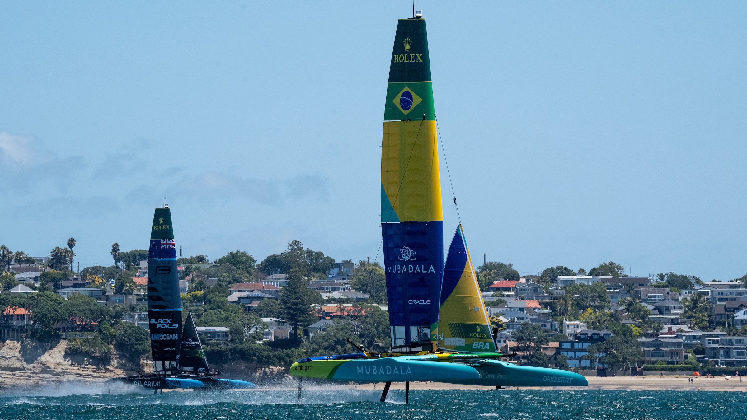 2025 Season // Auckland // Mubadala Brazil and New Zealand during Auckland training