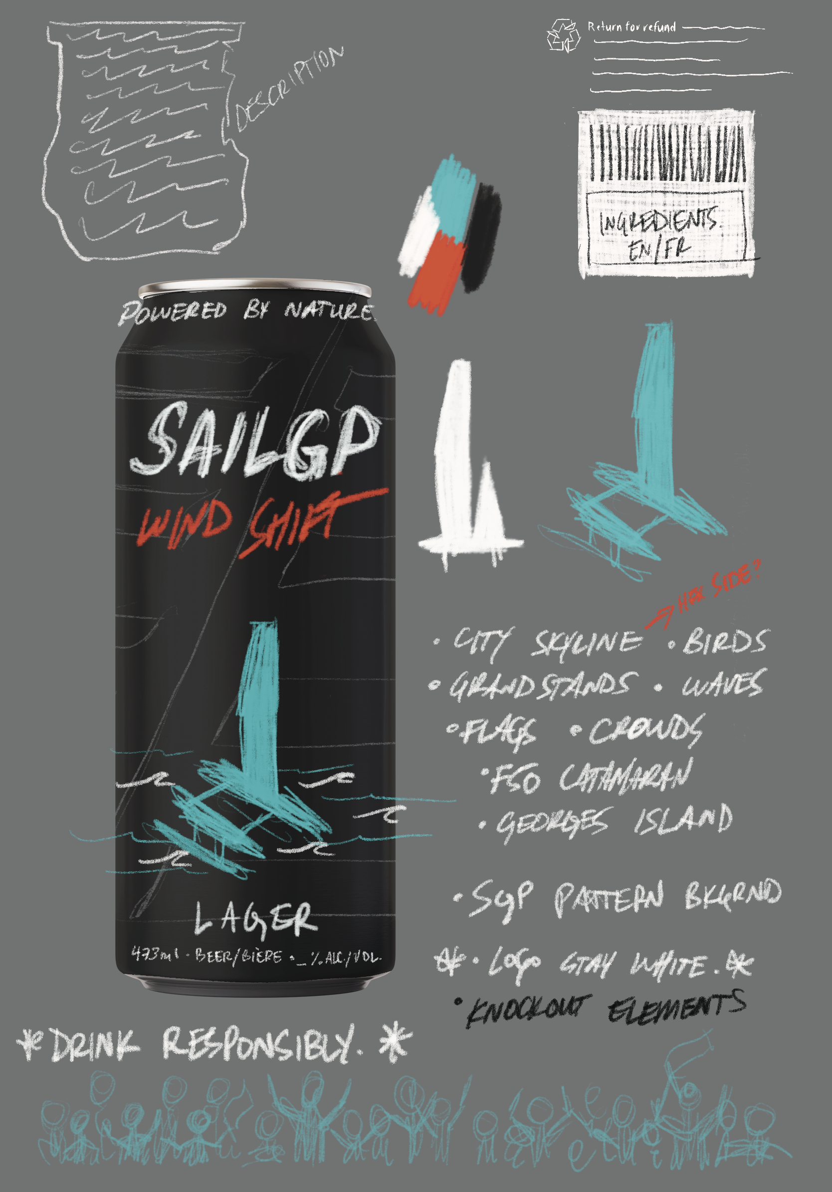 2026 Season // SailGP x Propeller Sketch