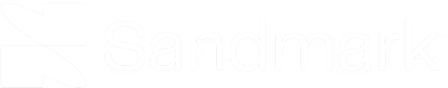 Sandmark Logo White - Artemis Team Partner