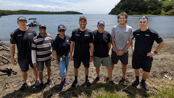 Black Foils dig in to restore Motutapu and protect the Hauraki Gulf