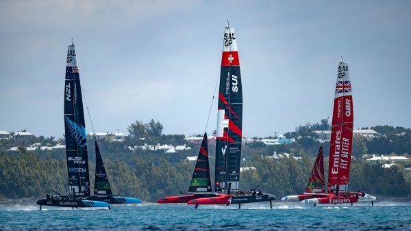 PHOTOS: First F50s hit the water for Bermuda practice racing