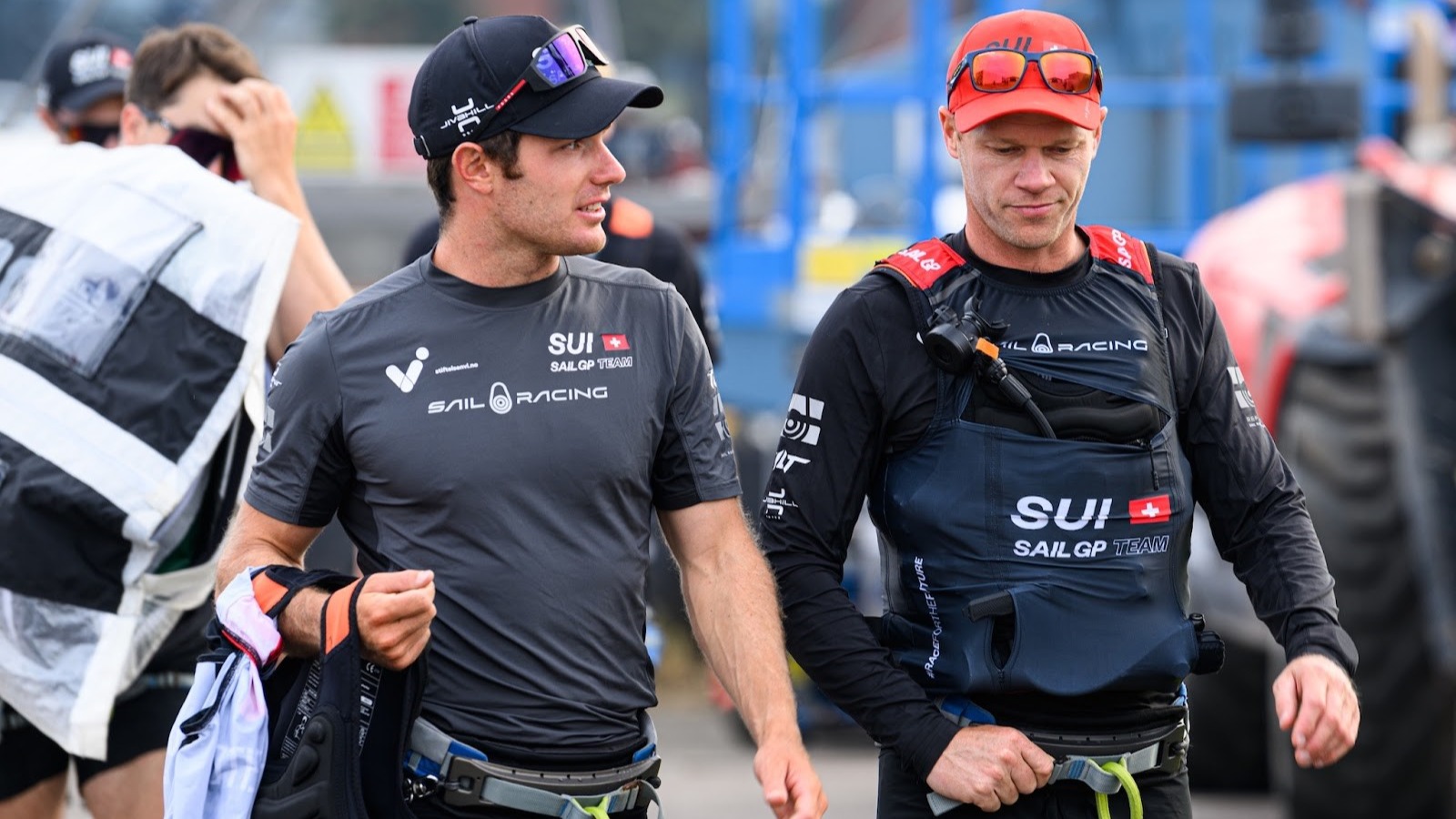 Switzerland SailGP Team | Nathan Outteridge | Sebastien Schneiter