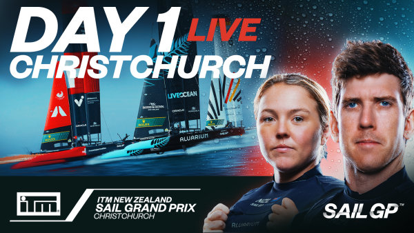 WATCH: New Zealand SailGP - Day 1 racing from Christchurch