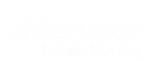 Santander Logo White - Spain SailGP Team Official Partners