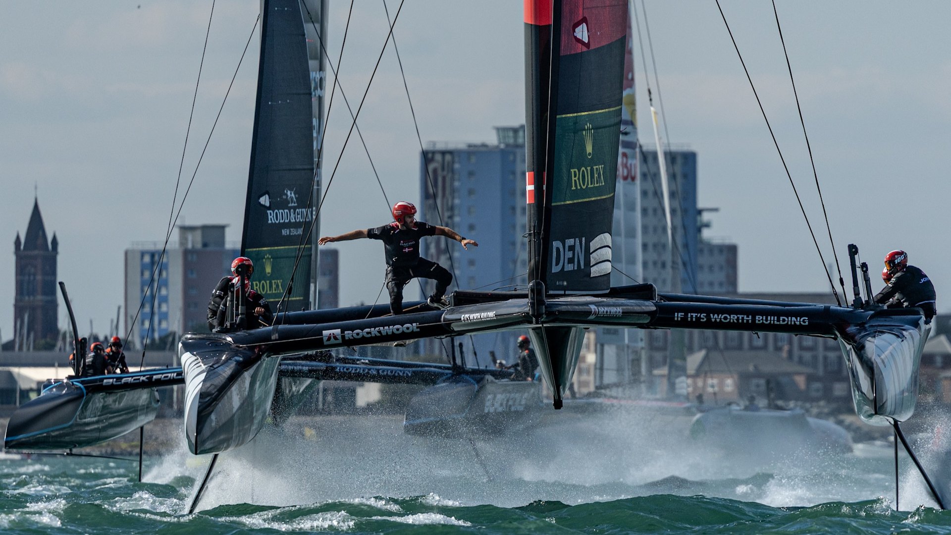 Resilient ROCKWOOL Racing ends Great Britain Sail Grand Prix with a win