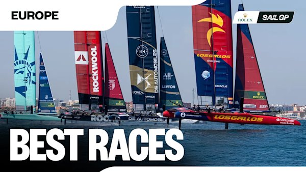 High-speed drama: The best of 2026 SailGP in Europe