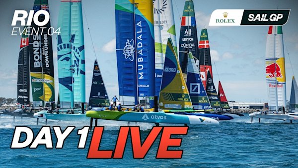 WATCH: Rio SailGP LIVE STREAM: Watch Day 1 racing from ENEL Rio Sail Grand Prix