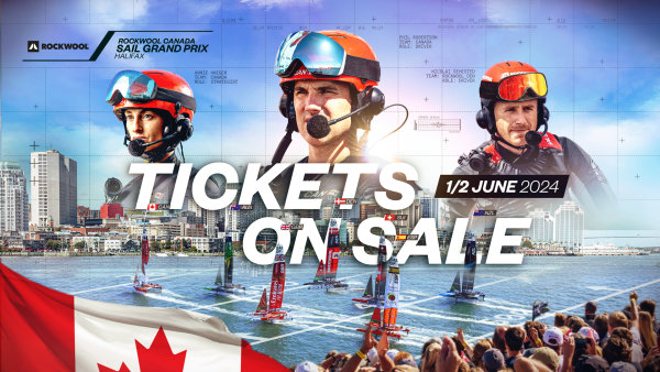 Tickets now on sale for ROCKWOOL Canada Sail Grand Prix | Halifax