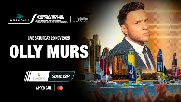 Olly Murs to headline spectacular SailGP season showdown in Abu Dhabi