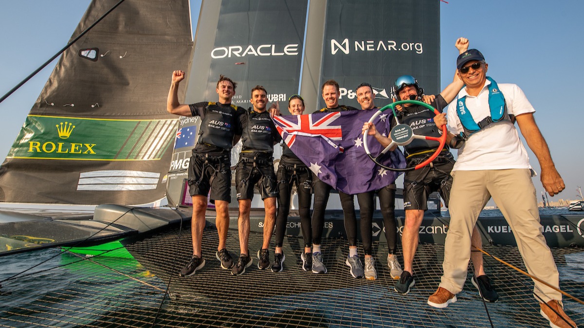 It was another excellent event win for the Australia SailGP Team