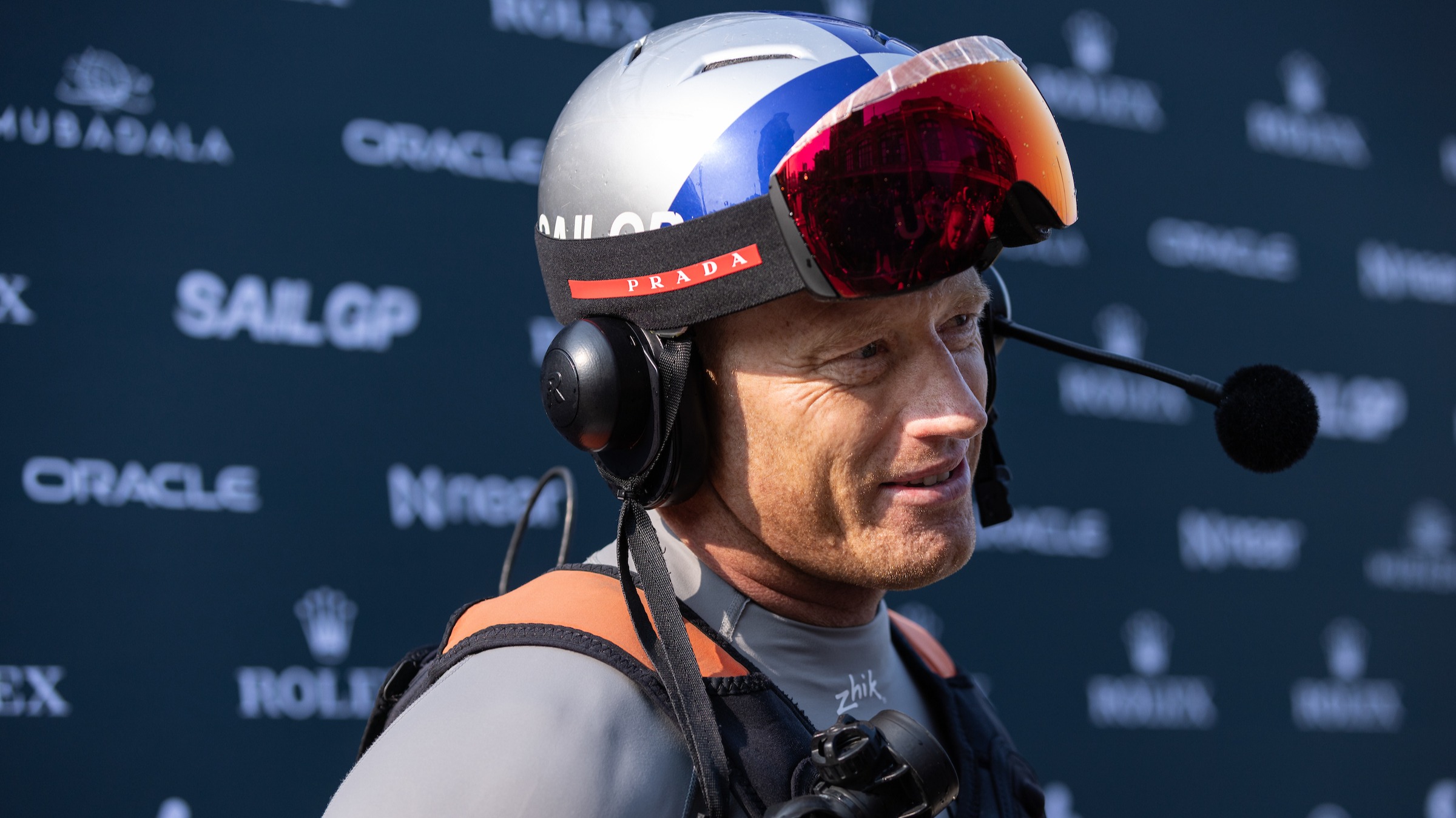Season 4 // United States Sail Grand Prix Chicago // Jimmy Spithill in Mixed Zone