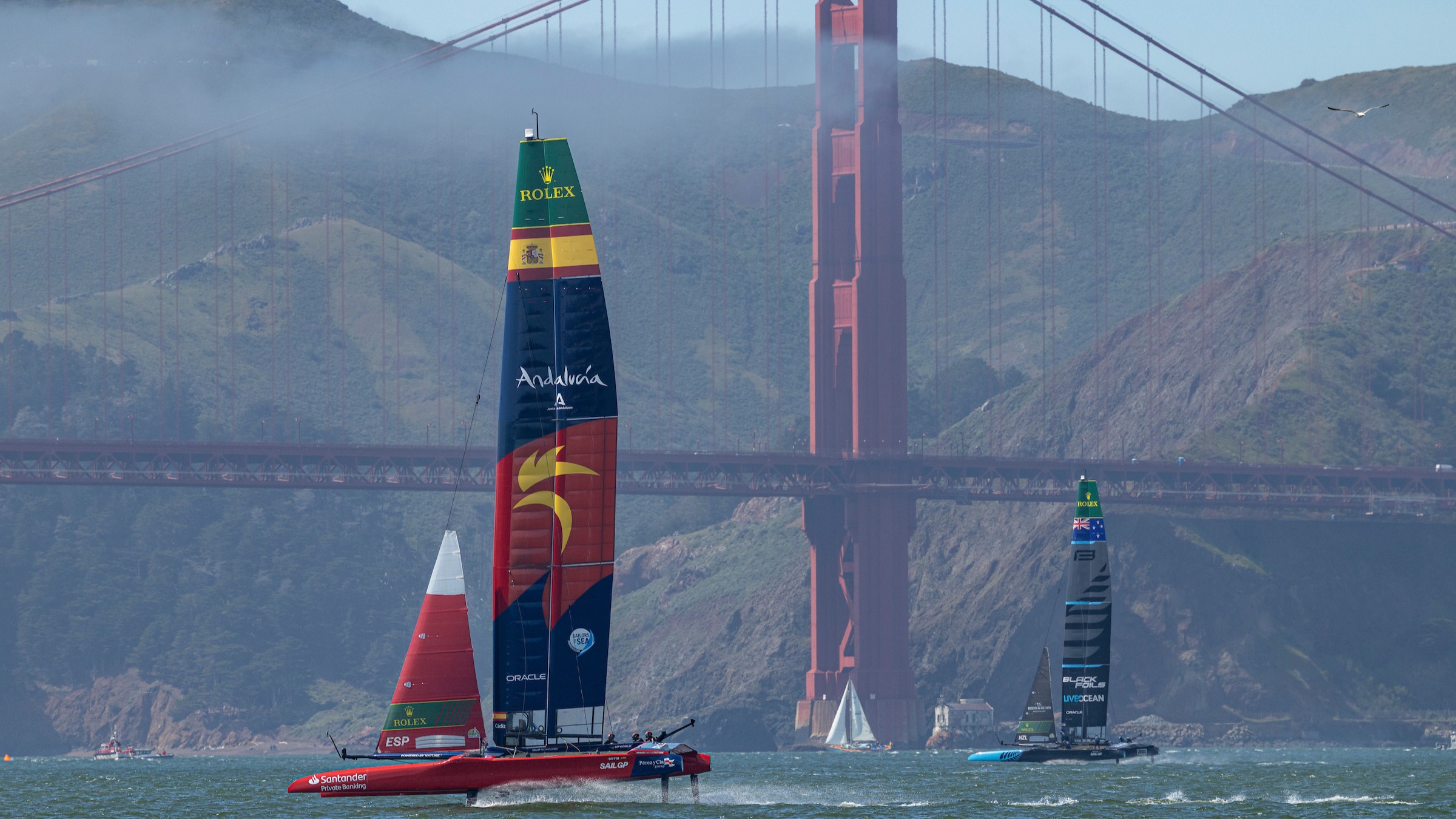 2025 Season // Spain with golden gate bridge in San Fran