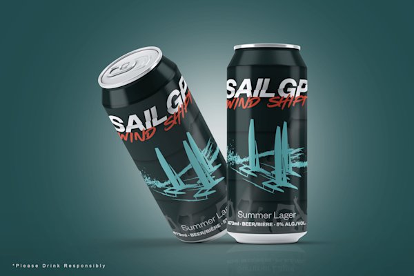 New limited-edition SailGP Wind Shift can lands in Halifax ahead of Canada Sail Grand Prix