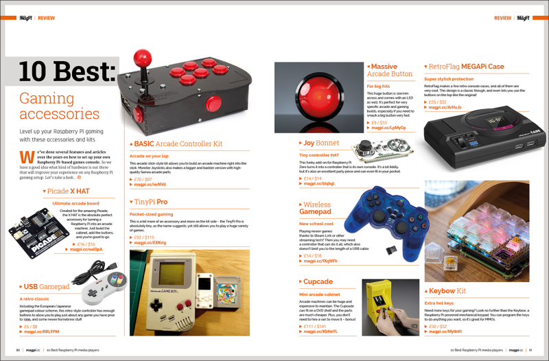 The 10 best video game accessories for Raspberry Pi
