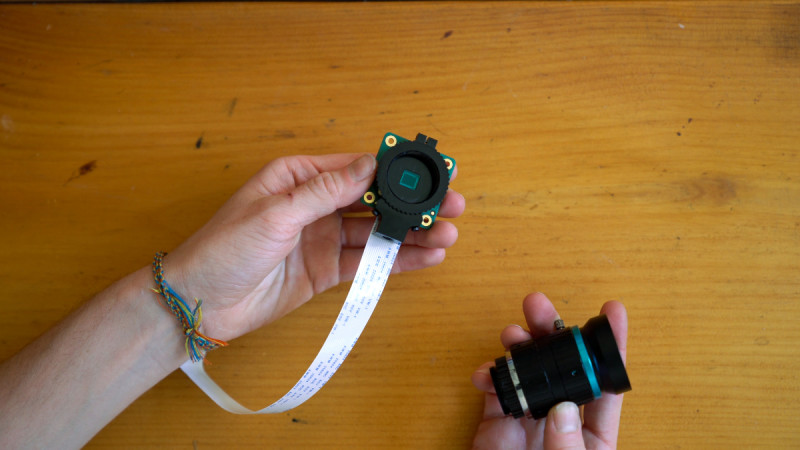 Becca used items she had to hand to keep producing camera-related articles. Happily, she had a Raspberry Pi HQ Camera