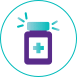 Pill bottle icon