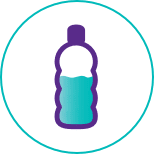 Drink in a bottle icon