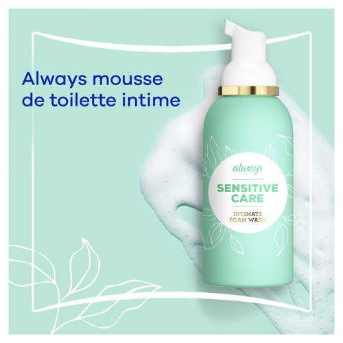 Mousse hygiene intime Always