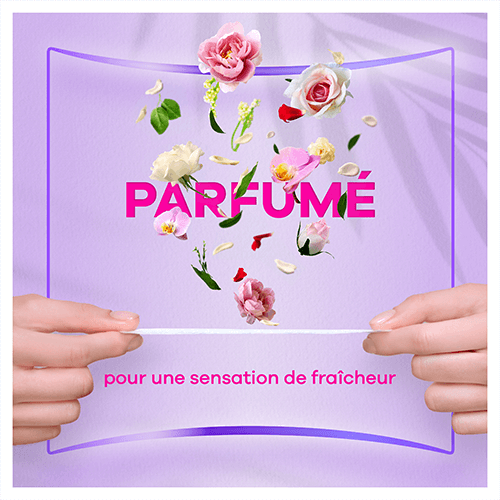 Les protège-slips Always Daily Fresh Normal Parfum Frais avec parfumé pour une sensation de fraîcheur
