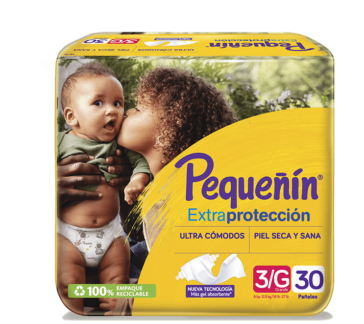Pañal Pequeñín Extraprotección Etapa 3 x30