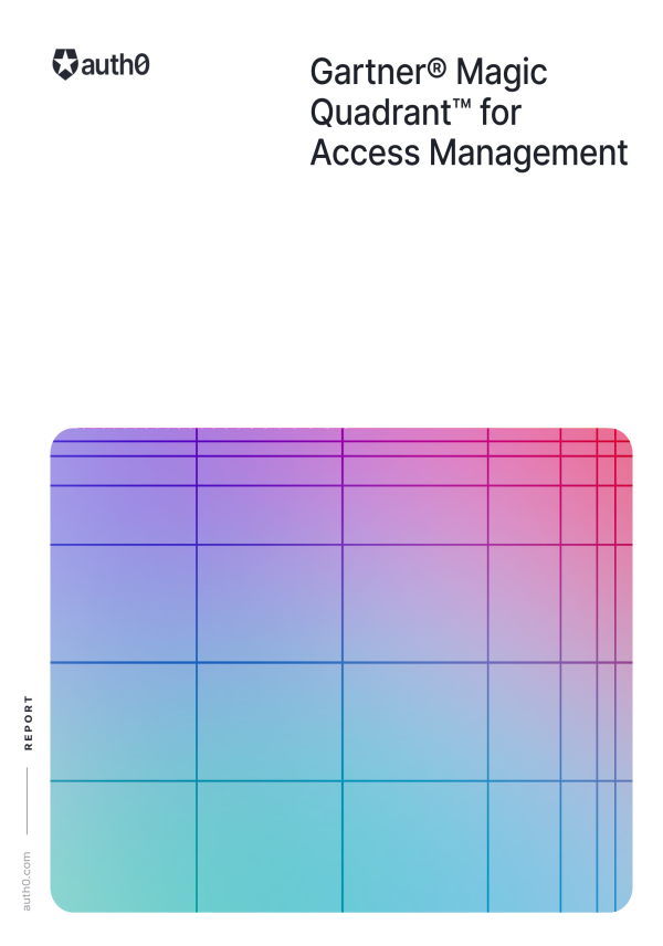 2021 Gartner® Magic Quadrant™ for Access Management