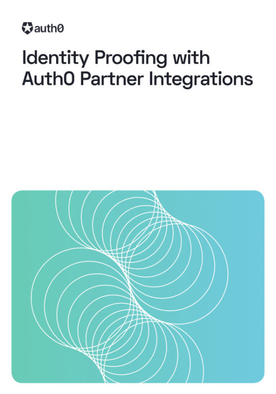 Identity Proofing with Auth0 Partner Integrations