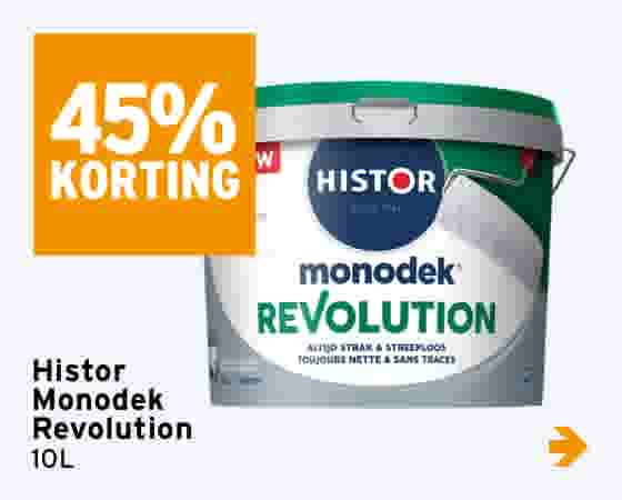 45% korting Histor Monodek Revolution 10L