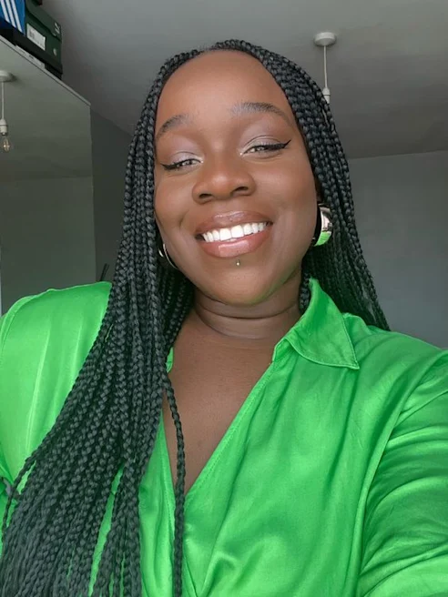 A selfie image of creator Gabrielle Eva
