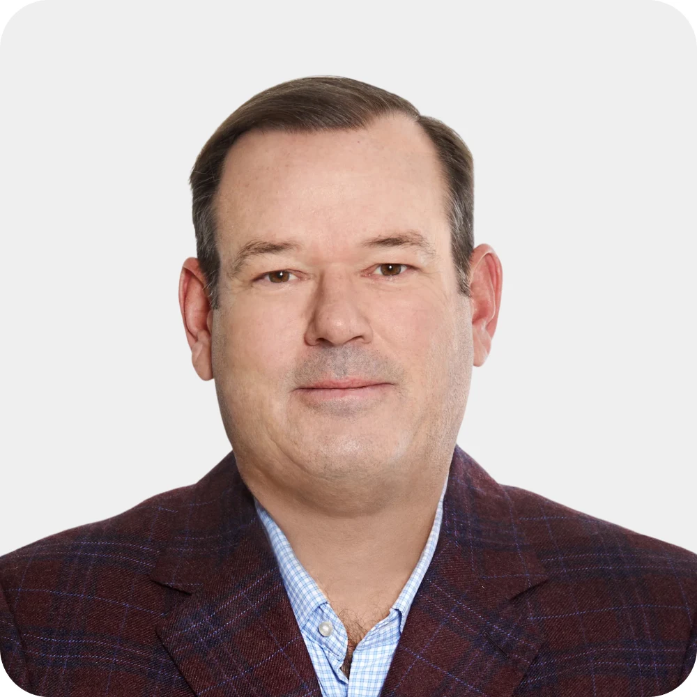 A portrait of Pinterest’s Chief Business Officer, Lee Brown.