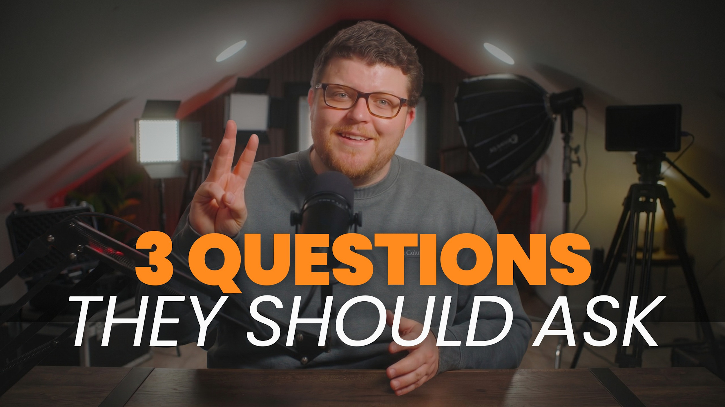 Before you hire a video production company, make sure they ask the right strategic questions.