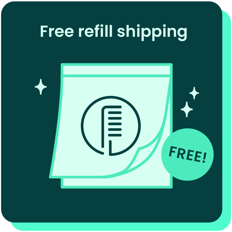 quip+, quip plus, membership, beat, refill shipping