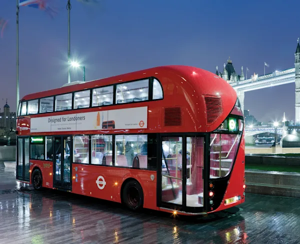 New Bus for London (image courtesy of Heatherwick Studio; photography: Iwan Baan)