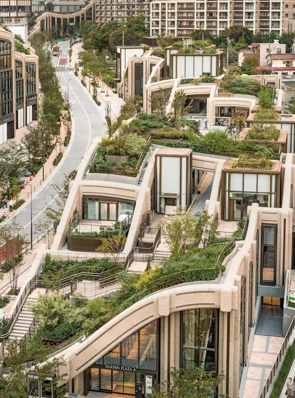 Azabudai, Tokyo 東京 麻布台之丘
(image courtesy of Heatherwick Studio; photography: Raquel Diniz)