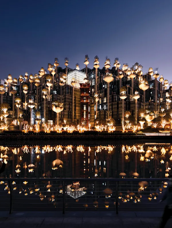 1000 Trees, Shanghai (image courtesy of Heatherwick Studio; photography: Qingyan Zhu)