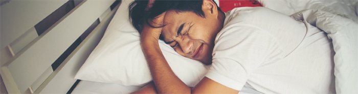 Sleep disturbances or constant fatigue