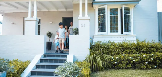 How is the interest calculated on home loans?