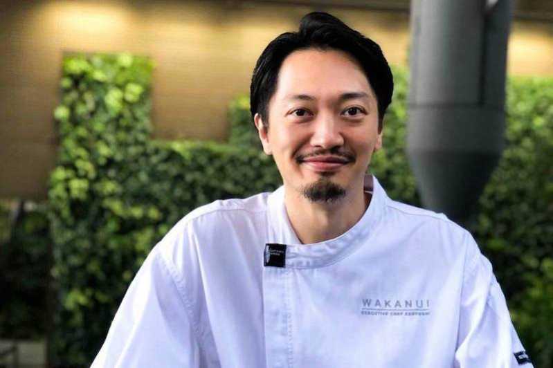 Ryohei Kenyoshi chef at WAKANUI Grill & Dining in Singapore