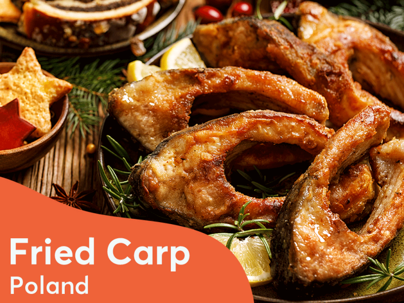 Carp is traditionally served on Christmas in Poland. \[…\]

[Read More&](https://quisine.quandoo.co.uk/trends/christmas-dinners-around-the-world/attachment/christmas_dinners_poland-2/)