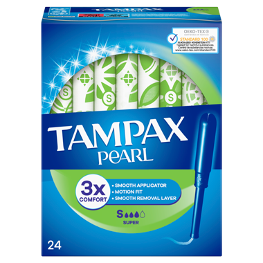 TAMPAX Pearl Super