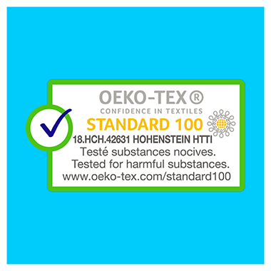 OEKO-TEX Teste substances nocives. 