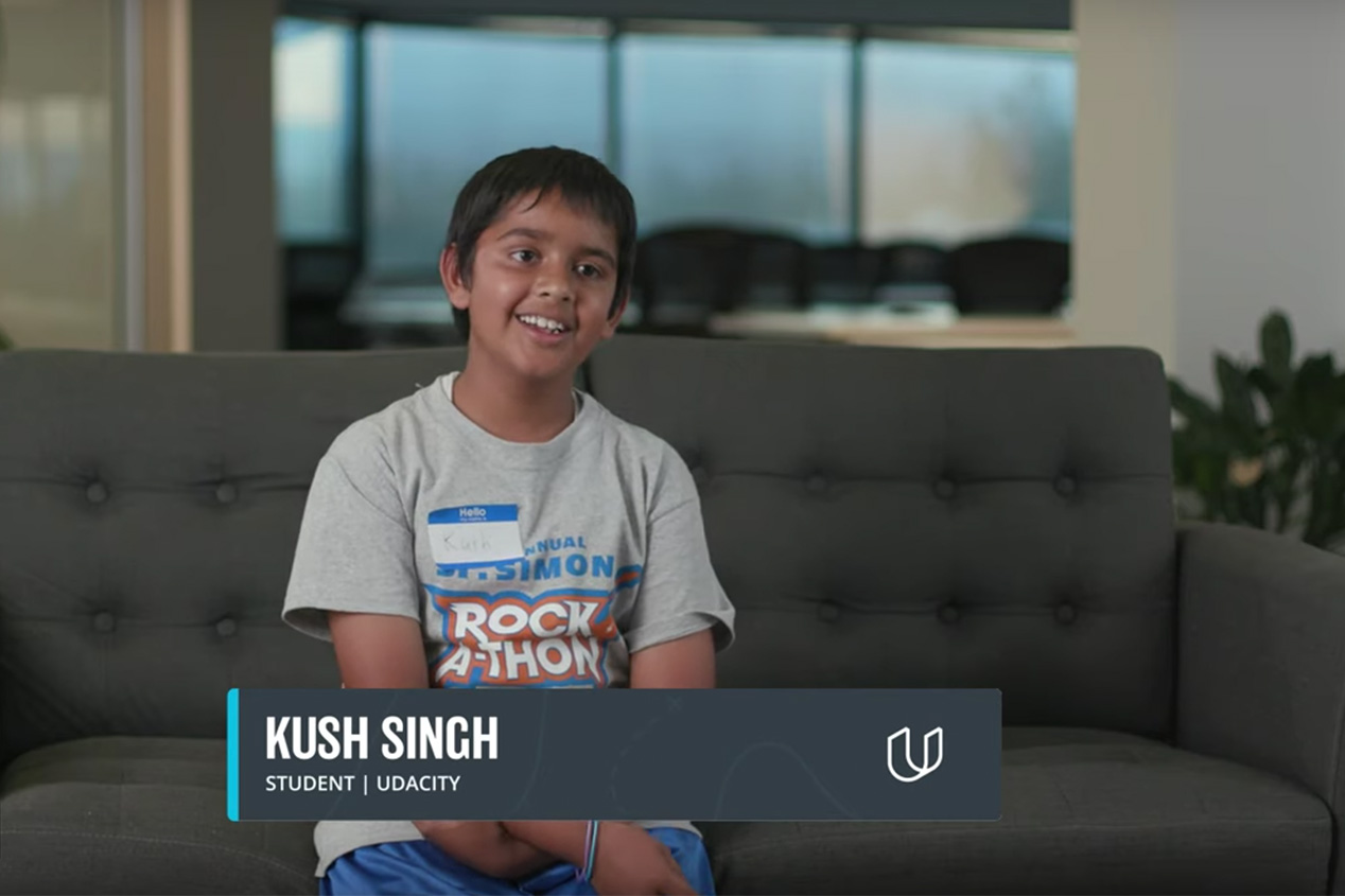 9岁纳米学位毕业生的编程之旅——Kush Singh