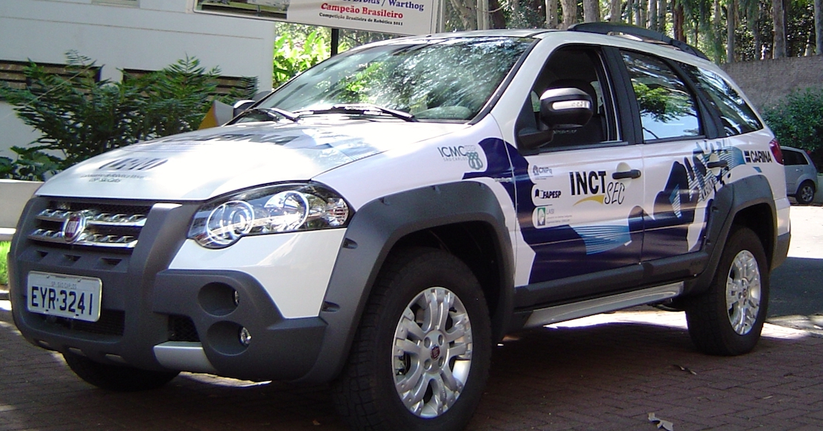 Versão do CaRINA, projeto de carro autônomo do Brasil conduzido pela USP-São Carlos