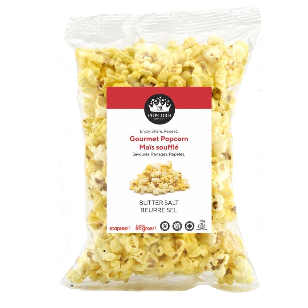 FREE Gourmet Butter Salt Popcorn, 175g