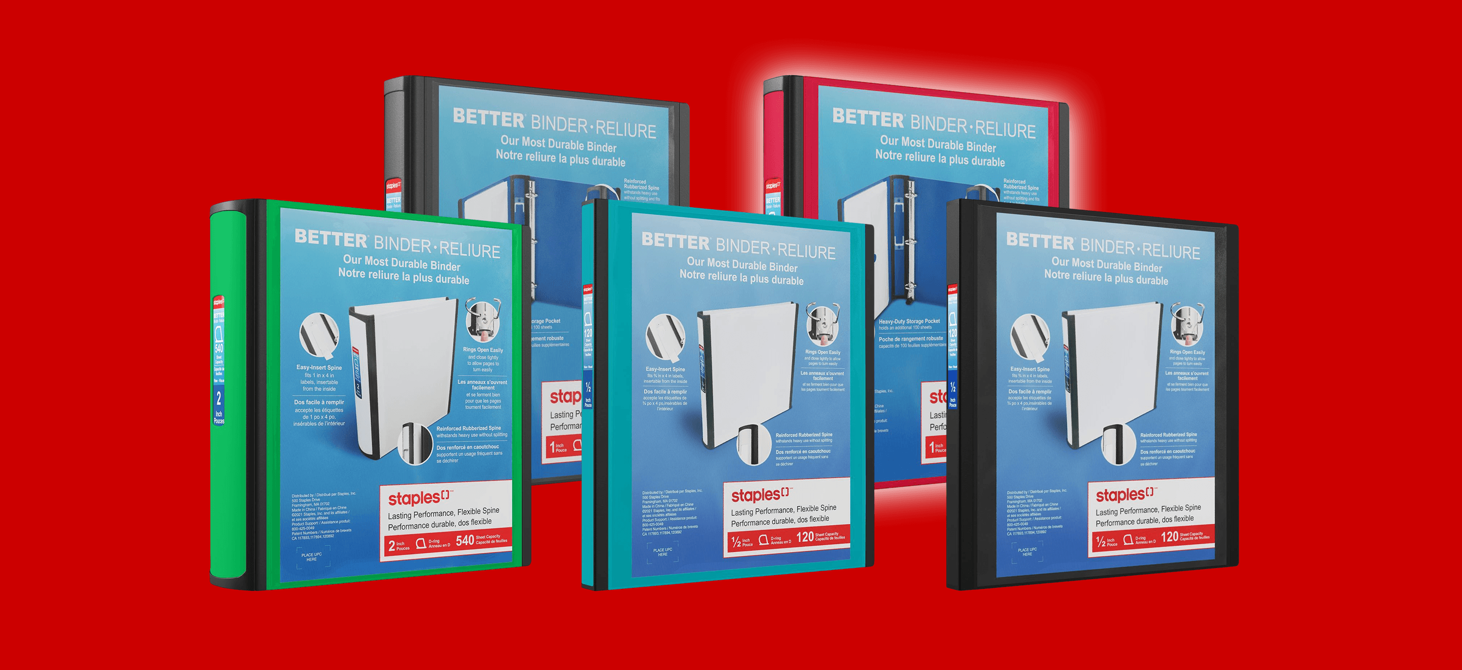 Staples Better Binders - HERO