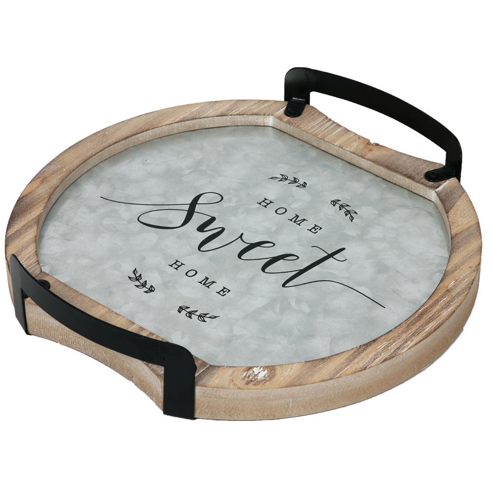 FREE Splash Round Serving Tray - White/Black
