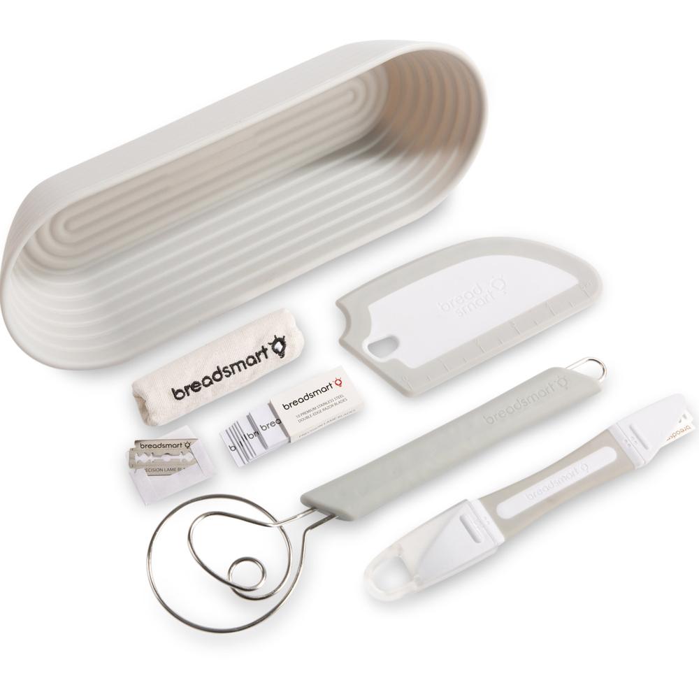 FREE Breadsmart Artisan Bread Making Tool Kit - 5 Pieces - Grey
