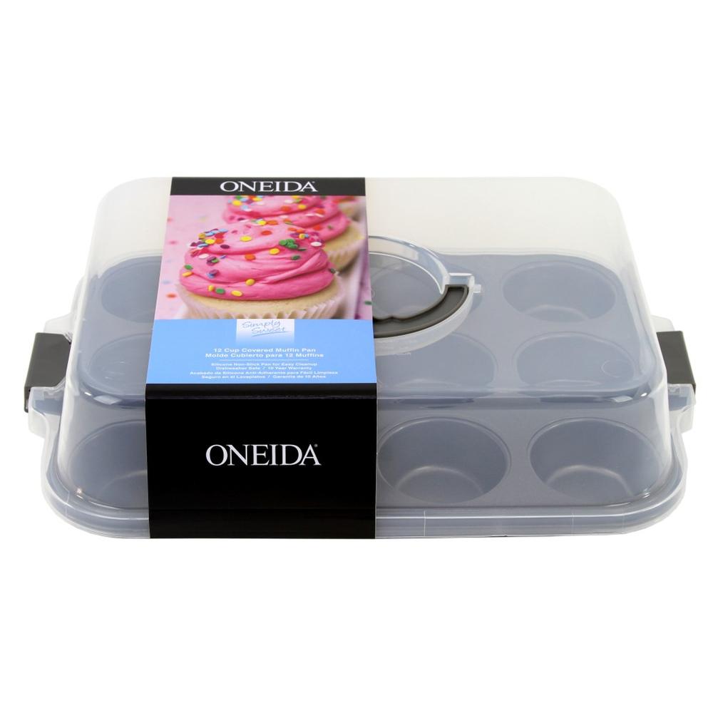 FREE Oneida Simply Simply Sweet Covered Muffin Pan, 12 cups