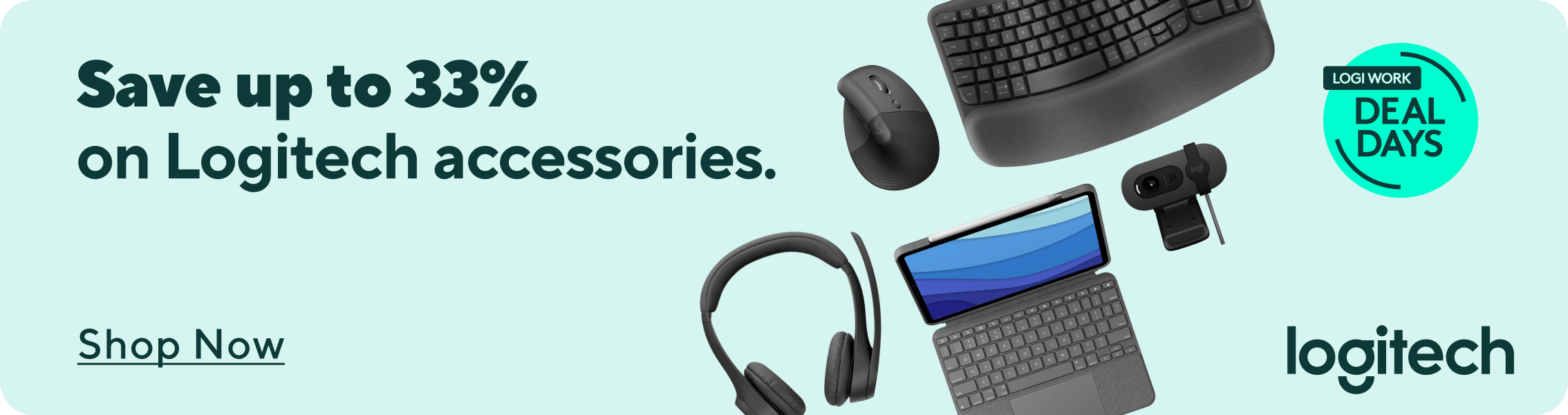 Save up to 233% on Logitech accessories