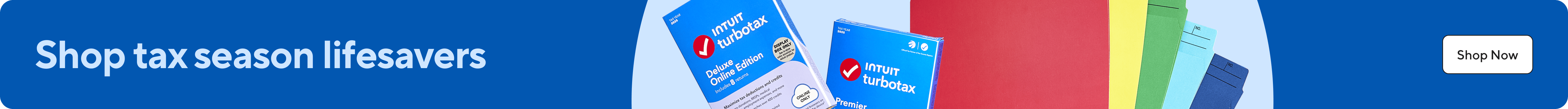 Shop tax season lifesavers.